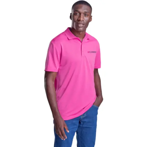 Mens Pro Golf Shirt Model Display